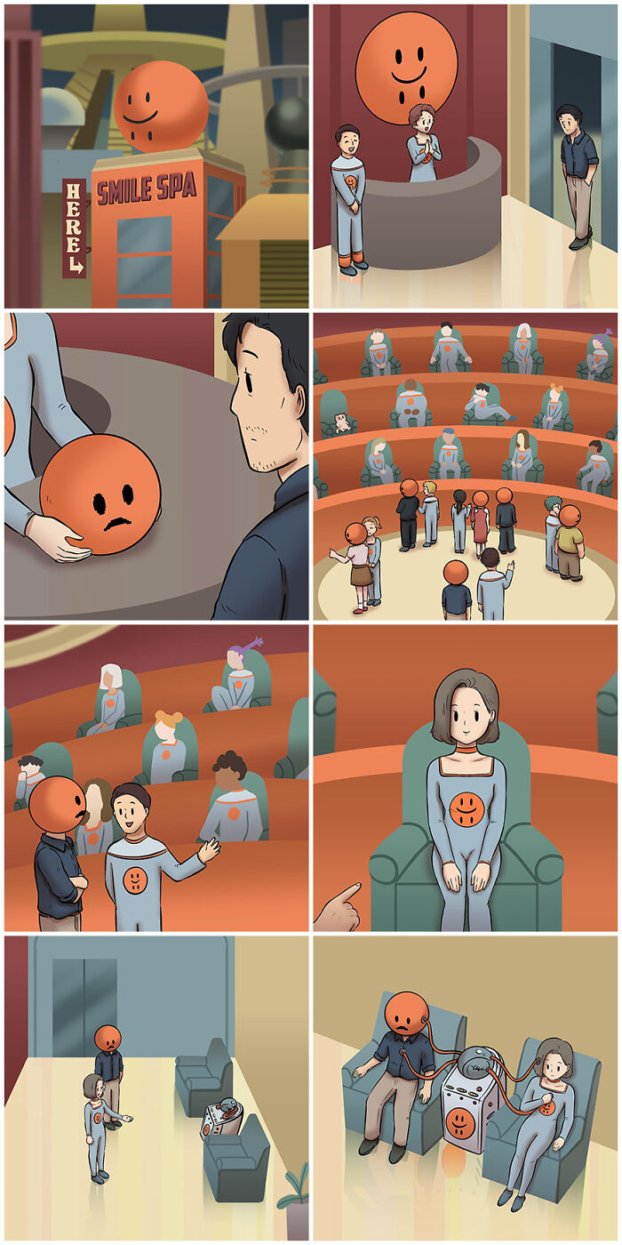 This Artist Creates Unusual Thought-Provoking Comics With A Deeper Meaning (8 New Stories) This Artist Creates Unusual Thought-Provoking Comics With A Deeper Meaning (8 New Stories)