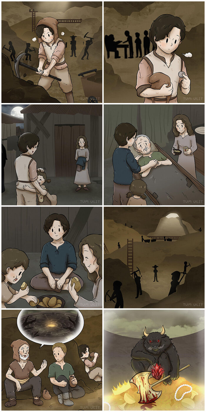 This Artist Creates Unusual Thought-Provoking Comics With A Deeper Meaning (8 New Stories) This Artist Creates Unusual Thought-Provoking Comics With A Deeper Meaning (8 New Stories)