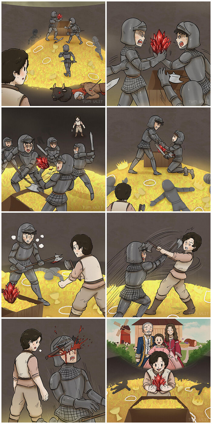 This Artist Creates Unusual Thought-Provoking Comics With A Deeper Meaning (8 New Stories) This Artist Creates Unusual Thought-Provoking Comics With A Deeper Meaning (8 New Stories)