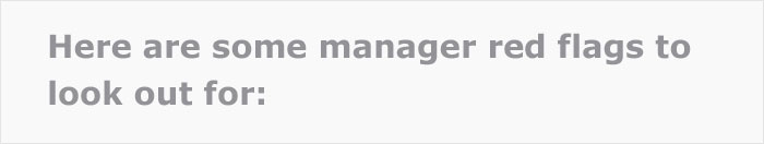 Career Coach Reveals Four Telltale Red Flags That Allow Employees To Identify A Lousy Manager