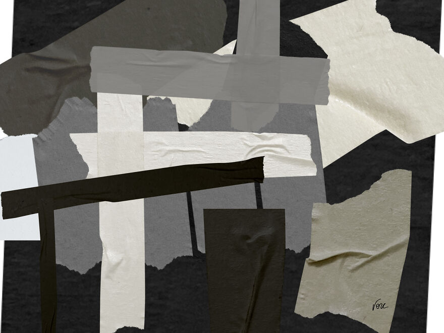 Contemporary Collage Artworks By Vercmagnus That Might Make You Want To Love Black Even More (8 Pics) Contemporary Collage Artworks By Vercmagnus That Might Make You Want To Love Black Even More (8 Pics)