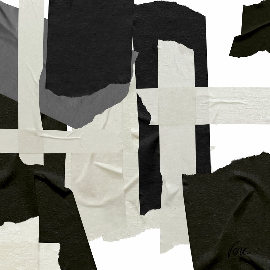 Contemporary Collage Artworks By Vercmagnus That Might Make You Want To Love Black Even More (8 Pics) Contemporary Collage Artworks By Vercmagnus That Might Make You Want To Love Black Even More (8 Pics)