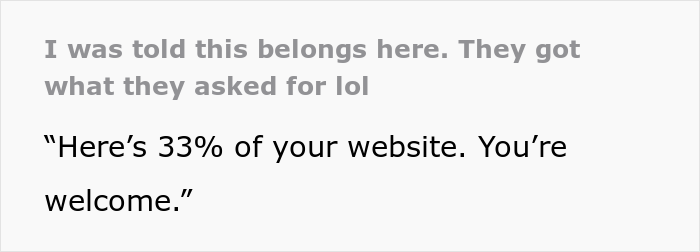 “They Found Someone Cheaper”: Customers Refuse To Pay This Web Designer Because They Found Someone Cheaper, So He Gets Revenge “They Found Someone Cheaper”: Customers Refuse To Pay This Web Designer Because They Found Someone Cheaper, So He Gets Revenge