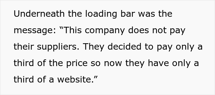 “They Found Someone Cheaper”: Customers Refuse To Pay This Web Designer Because They Found Someone Cheaper, So He Gets Revenge “They Found Someone Cheaper”: Customers Refuse To Pay This Web Designer Because They Found Someone Cheaper, So He Gets Revenge