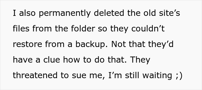 “They Found Someone Cheaper”: Customers Refuse To Pay This Web Designer Because They Found Someone Cheaper, So He Gets Revenge “They Found Someone Cheaper”: Customers Refuse To Pay This Web Designer Because They Found Someone Cheaper, So He Gets Revenge