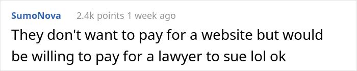 “They Found Someone Cheaper”: Customers Refuse To Pay This Web Designer Because They Found Someone Cheaper, So He Gets Revenge “They Found Someone Cheaper”: Customers Refuse To Pay This Web Designer Because They Found Someone Cheaper, So He Gets Revenge