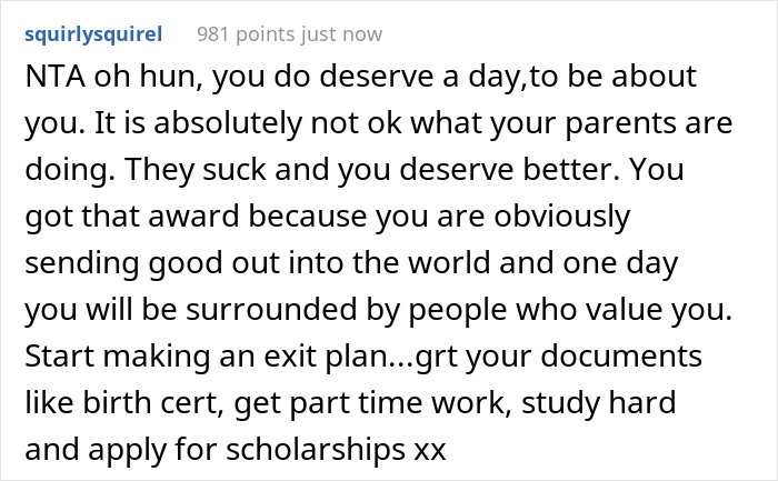 Parents Cancel 15 Y.O. Son’s Birthday Party As Their Favored Daughter Was Not Interested In It Parents Cancel 15 Y.O. Son’s Birthday Party As Their Favored Daughter Was Not Interested In It