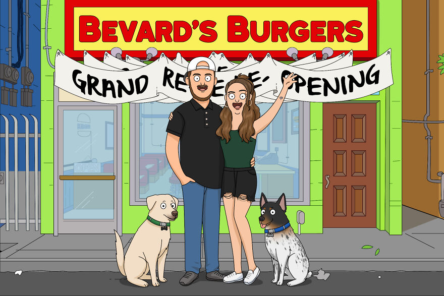 This Company Turns People Into Bob’s Burgers Characters, And Here Are 10 Of Their Best Works This Company Turns People Into Bob’s Burgers Characters, And Here Are 10 Of Their Best Works
