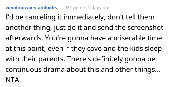 &ldquo;[Would I Be The Jerk] If I Cancelled My Vacation Ticket Because My Family Wants Me To Share A Room With My Nieces?&rdquo;