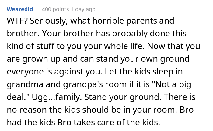 &ldquo;[Would I Be The Jerk] If I Cancelled My Vacation Ticket Because My Family Wants Me To Share A Room With My Nieces?&rdquo;