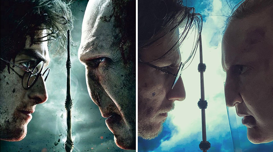 My Husband And I Spent Our Time In Lockdown Recreating Iconic Scenes From 36 Famous Movies And TV Series My Husband And I Spent Our Time In Lockdown Recreating Iconic Scenes From 36 Famous Movies And TV Series