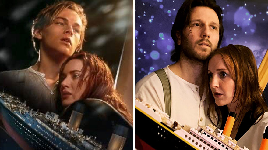 My Husband And I Spent Our Time In Lockdown Recreating Iconic Scenes From 36 Famous Movies And TV Series My Husband And I Spent Our Time In Lockdown Recreating Iconic Scenes From 36 Famous Movies And TV Series