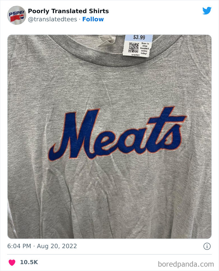 “Lost In Translation”: 40 Ridiculous And Funny English T-Shirts Found Across The World “Lost In Translation”: 40 Ridiculous And Funny English T-Shirts Found Across The World