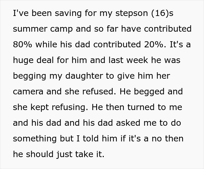 Mom Defends Her Daughter By Withdrawing Her Funds For Stepson’s Camp After He Ruined Her Sticker Collection Mom Defends Her Daughter By Withdrawing Her Funds For Stepson’s Camp After He Ruined Her Sticker Collection