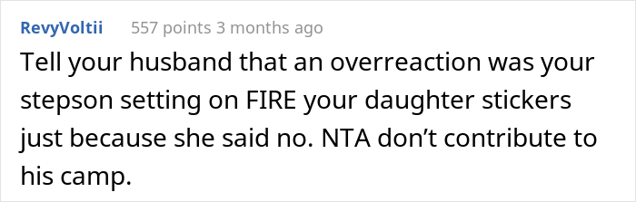 Mom Defends Her Daughter By Withdrawing Her Funds For Stepson’s Camp After He Ruined Her Sticker Collection Mom Defends Her Daughter By Withdrawing Her Funds For Stepson’s Camp After He Ruined Her Sticker Collection