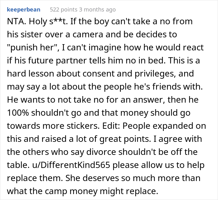 Mom Defends Her Daughter By Withdrawing Her Funds For Stepson’s Camp After He Ruined Her Sticker Collection Mom Defends Her Daughter By Withdrawing Her Funds For Stepson’s Camp After He Ruined Her Sticker Collection