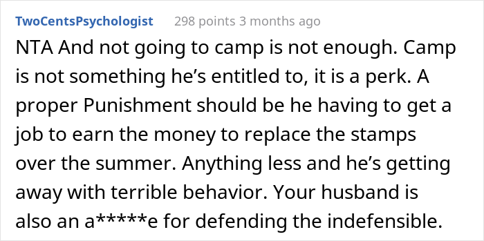 Mom Defends Her Daughter By Withdrawing Her Funds For Stepson’s Camp After He Ruined Her Sticker Collection Mom Defends Her Daughter By Withdrawing Her Funds For Stepson’s Camp After He Ruined Her Sticker Collection