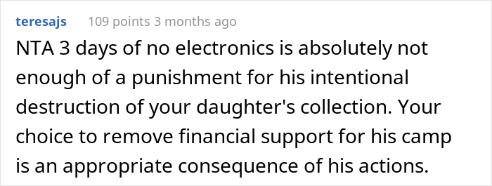 Mom Defends Her Daughter By Withdrawing Her Funds For Stepson’s Camp After He Ruined Her Sticker Collection Mom Defends Her Daughter By Withdrawing Her Funds For Stepson’s Camp After He Ruined Her Sticker Collection