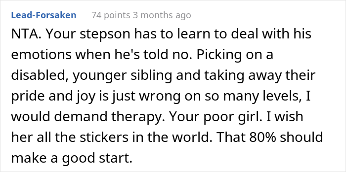 Mom Defends Her Daughter By Withdrawing Her Funds For Stepson’s Camp After He Ruined Her Sticker Collection Mom Defends Her Daughter By Withdrawing Her Funds For Stepson’s Camp After He Ruined Her Sticker Collection