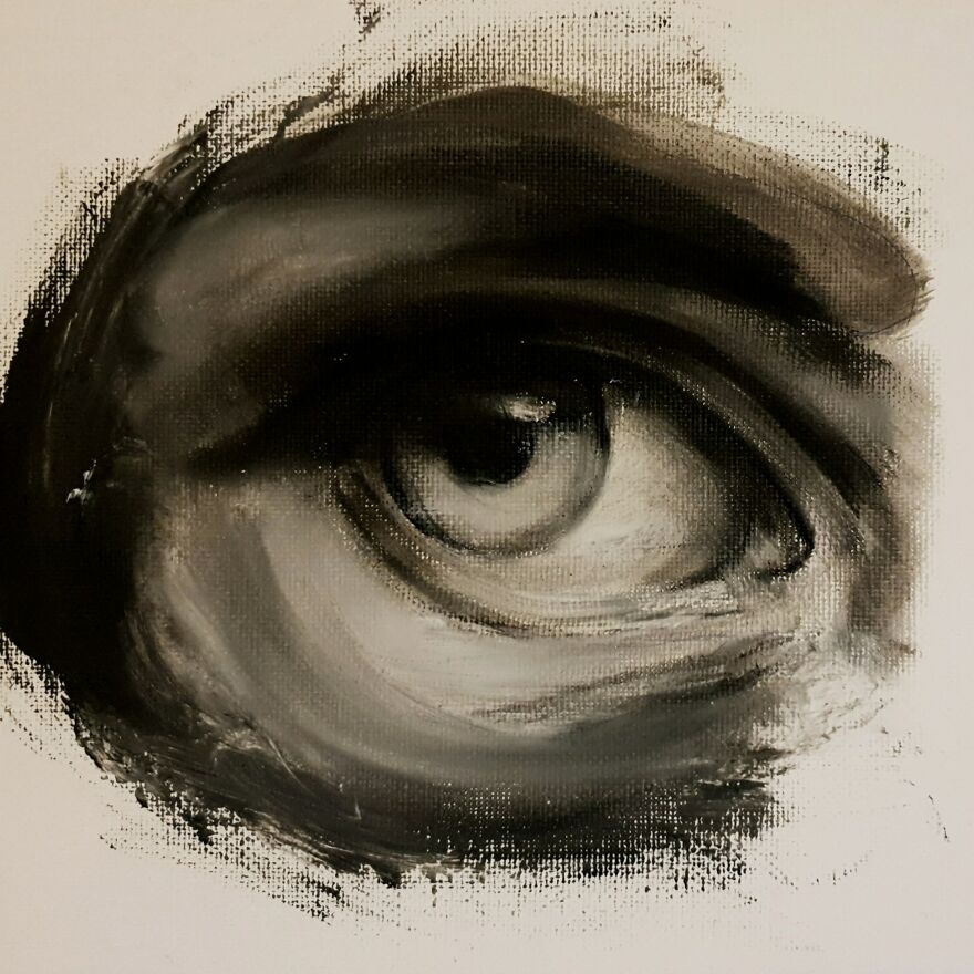 I Started Painting Eyes With Every Migraine, And Here’s The Result (9 Pics) I Started Painting Eyes With Every Migraine, And Here’s The Result (9 Pics)