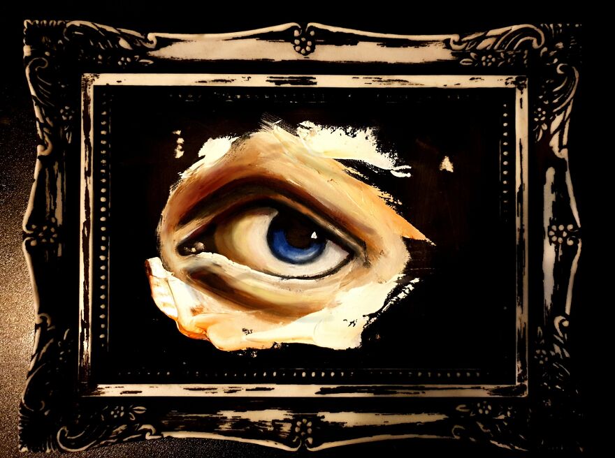 I Started Painting Eyes With Every Migraine, And Here’s The Result (9 Pics) I Started Painting Eyes With Every Migraine, And Here’s The Result (9 Pics)