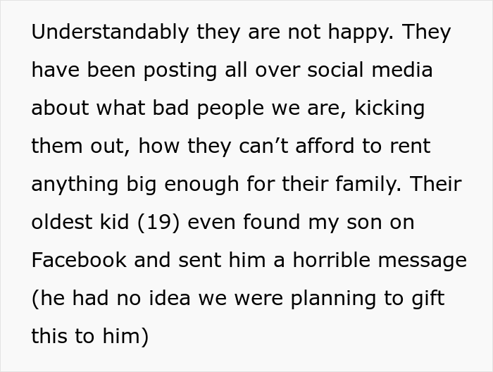 Landlord Wonders If They Were Wrong To Evict Family Of 8 After 22 Years After They Get Blasted All Over Social Media Landlord Wonders If They Were Wrong To Evict Family Of 8 After 22 Years After They Get Blasted All Over Social Media