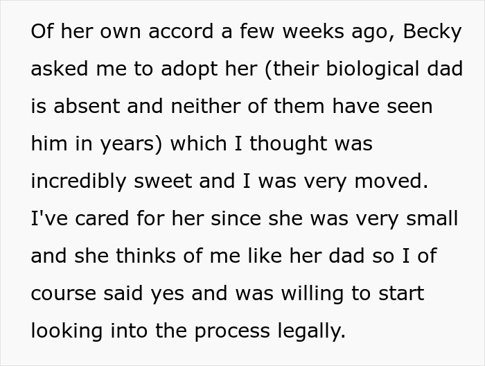 Wife Is Furious After Husband Says He Only Wants To Adopt One Of Her Two Children, But The Internet Supports Him Wife Is Furious After Husband Says He Only Wants To Adopt One Of Her Two Children, But The Internet Supports Him