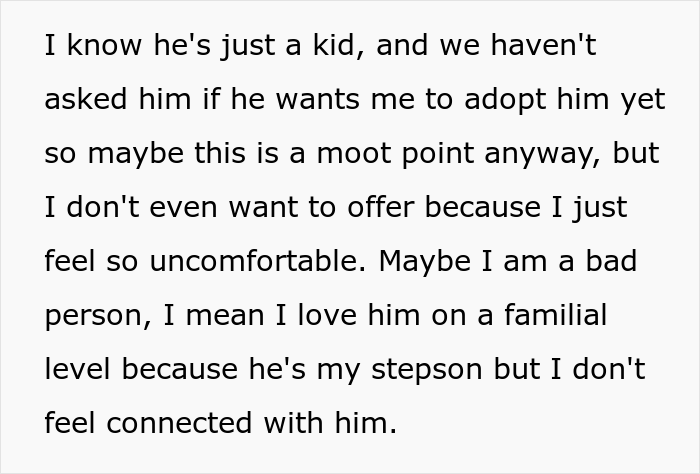 Wife Is Furious After Husband Says He Only Wants To Adopt One Of Her Two Children, But The Internet Supports Him Wife Is Furious After Husband Says He Only Wants To Adopt One Of Her Two Children, But The Internet Supports Him