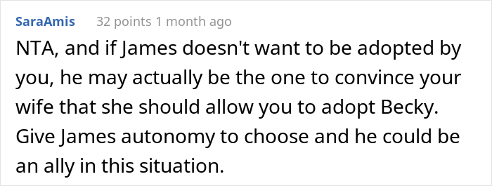 Wife Is Furious After Husband Says He Only Wants To Adopt One Of Her Two Children, But The Internet Supports Him Wife Is Furious After Husband Says He Only Wants To Adopt One Of Her Two Children, But The Internet Supports Him