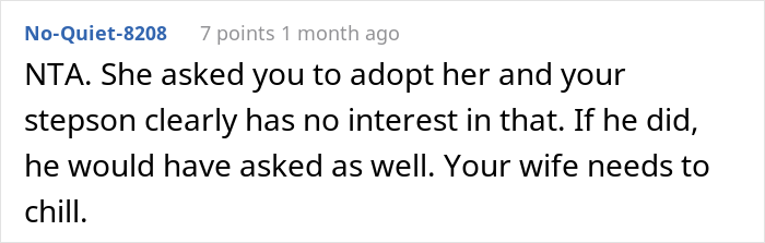 Wife Is Furious After Husband Says He Only Wants To Adopt One Of Her Two Children, But The Internet Supports Him Wife Is Furious After Husband Says He Only Wants To Adopt One Of Her Two Children, But The Internet Supports Him