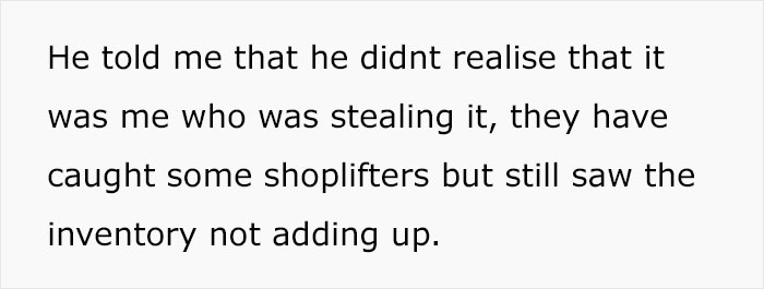 “Today I Messed Up By Going To A Supermarket Chain And Admitting I Shoplifted For 2 Years” “Today I Messed Up By Going To A Supermarket Chain And Admitting I Shoplifted For 2 Years”