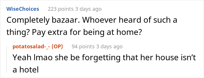 Landlord Keeps Annoying This Tenant After They Refused To Pay $30 Extra A Month For Staying At Home On Weekends Landlord Keeps Annoying This Tenant After They Refused To Pay $30 Extra A Month For Staying At Home On Weekends