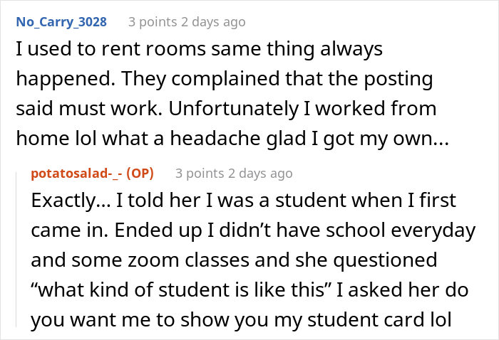 Landlord Keeps Annoying This Tenant After They Refused To Pay $30 Extra A Month For Staying At Home On Weekends Landlord Keeps Annoying This Tenant After They Refused To Pay $30 Extra A Month For Staying At Home On Weekends