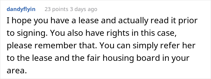 Landlord Keeps Annoying This Tenant After They Refused To Pay $30 Extra A Month For Staying At Home On Weekends Landlord Keeps Annoying This Tenant After They Refused To Pay $30 Extra A Month For Staying At Home On Weekends