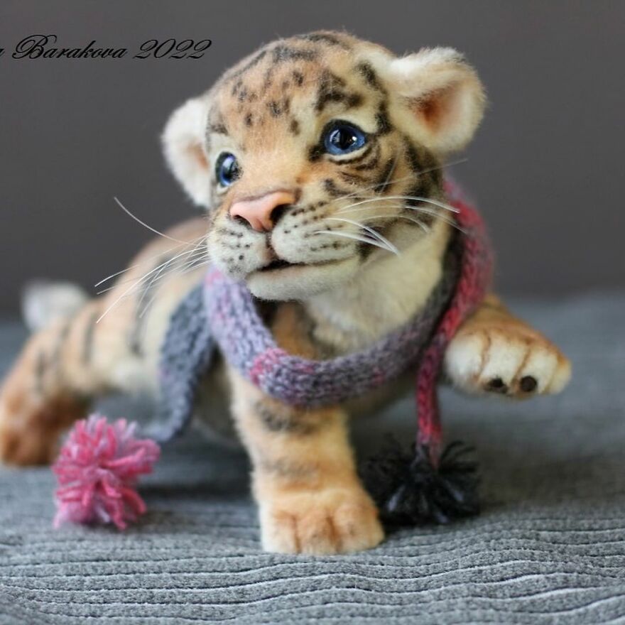 41 Miniature Animal Sculptures From Wool Made By This Artist 41 Miniature Animal Sculptures From Wool Made By This Artist