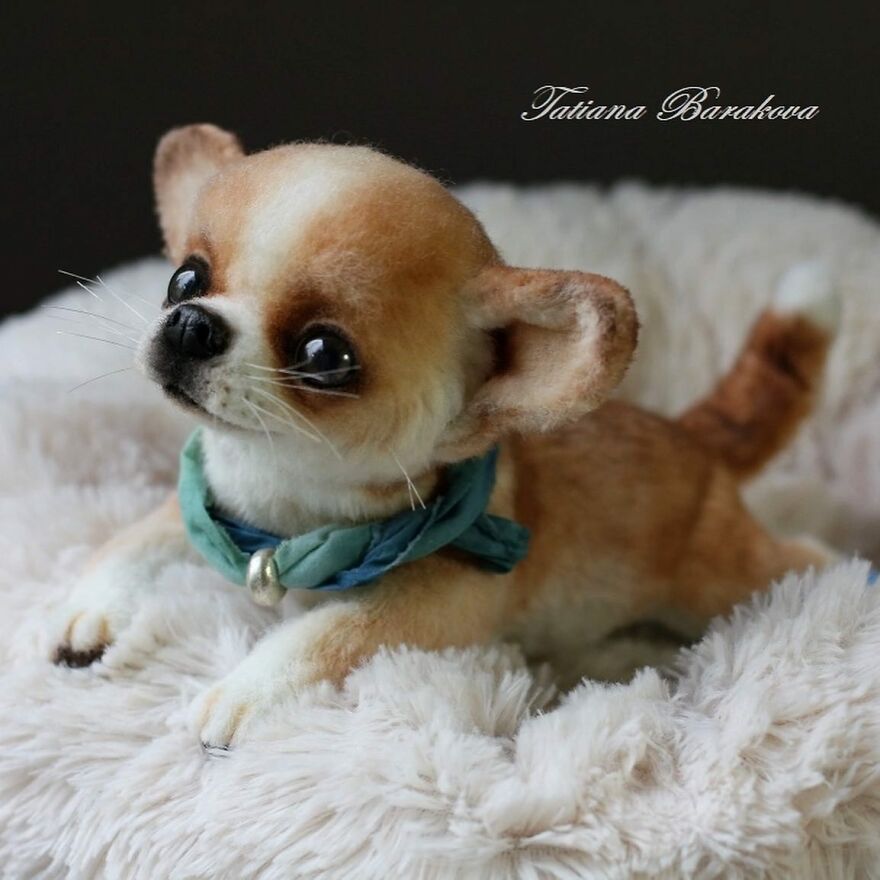 41 Miniature Animal Sculptures From Wool Made By This Artist 41 Miniature Animal Sculptures From Wool Made By This Artist