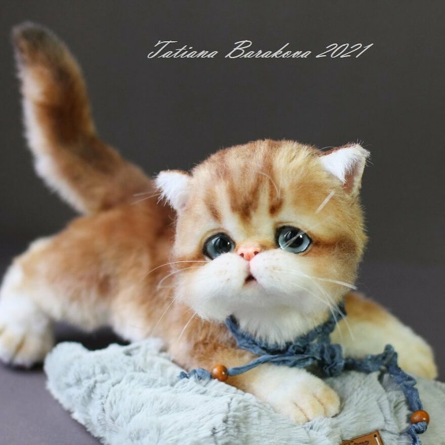 41 Miniature Animal Sculptures From Wool Made By This Artist 41 Miniature Animal Sculptures From Wool Made By This Artist