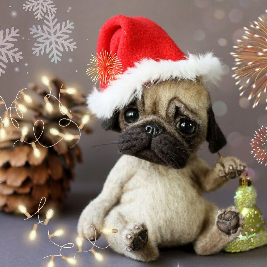 41 Miniature Animal Sculptures From Wool Made By This Artist 41 Miniature Animal Sculptures From Wool Made By This Artist