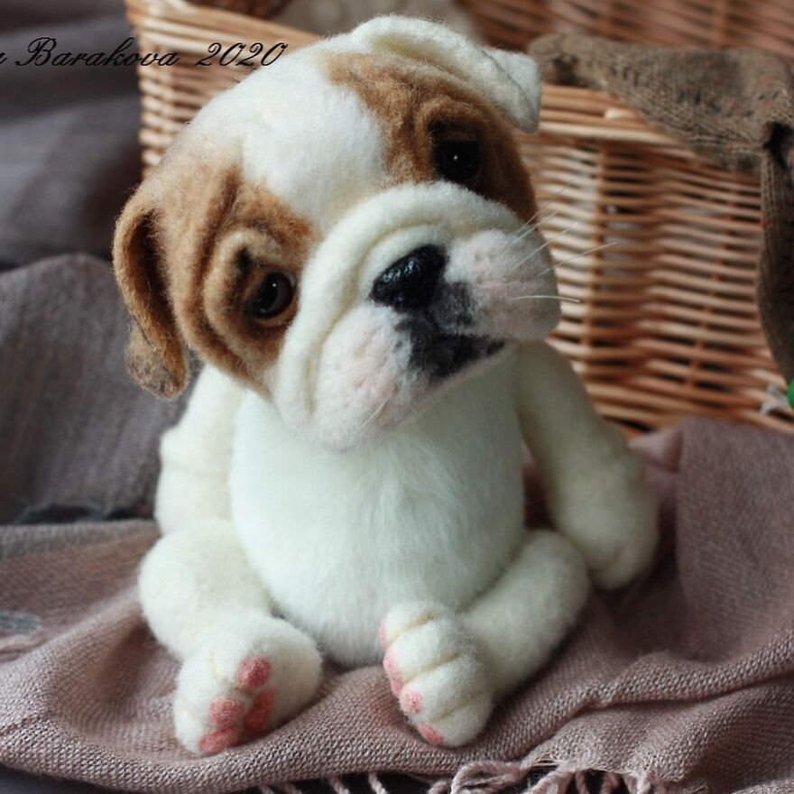 41 Miniature Animal Sculptures From Wool Made By This Artist 41 Miniature Animal Sculptures From Wool Made By This Artist