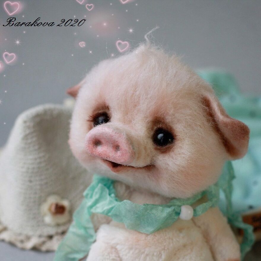 41 Miniature Animal Sculptures From Wool Made By This Artist 41 Miniature Animal Sculptures From Wool Made By This Artist