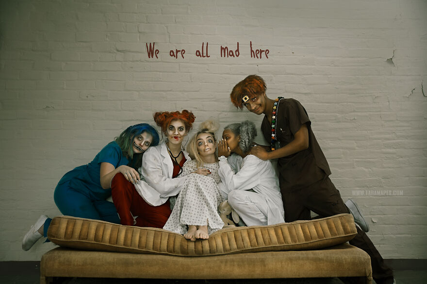 What If Alice Was Really Insane? I Went To An Old Asylum And Created A Photoshoot To Tell A Different Story About Alice And Her &#8220;Wonderland&#8221; (23 Pics)