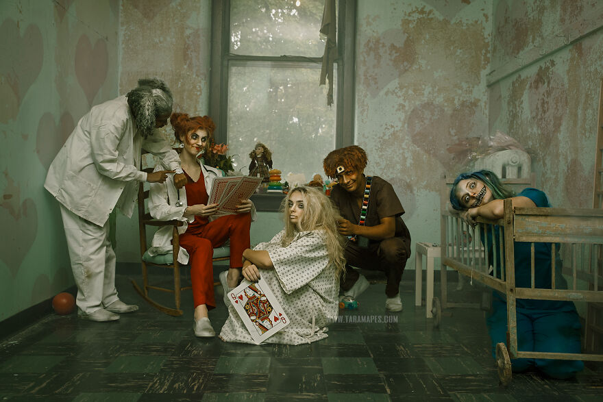 What If Alice Was Really Insane? I Went To An Old Asylum And Created A Photoshoot To Tell A Different Story About Alice And Her &#8220;Wonderland&#8221; (23 Pics)