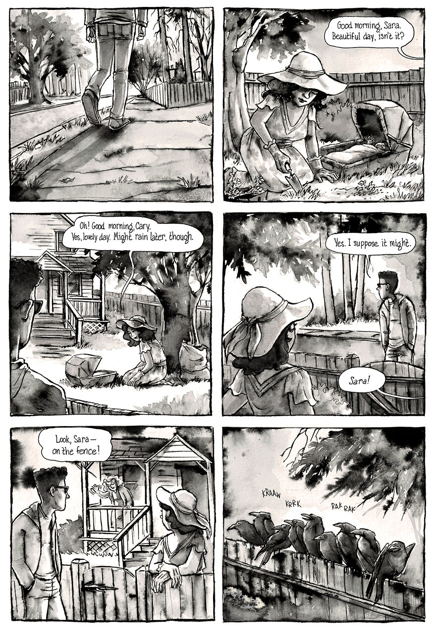 I Created A Dark Comic Series That’s Full Of Creepy Small-Town Secrets (Part 5 Of My Horror Webcomic) I Created A Dark Comic Series That’s Full Of Creepy Small-Town Secrets (Part 5 Of My Horror Webcomic)