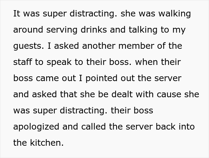 “AITA For Kicking A Server Out Of My Wedding?” “AITA For Kicking A Server Out Of My Wedding?”