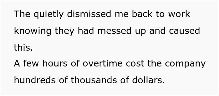 Boss Tells Employee ‘Absolutely No Overtime’, Regrets It When He Maliciously Complies Boss Tells Employee ‘Absolutely No Overtime’, Regrets It When He Maliciously Complies