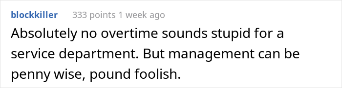 Boss Tells Employee ‘Absolutely No Overtime’, Regrets It When He Maliciously Complies Boss Tells Employee ‘Absolutely No Overtime’, Regrets It When He Maliciously Complies