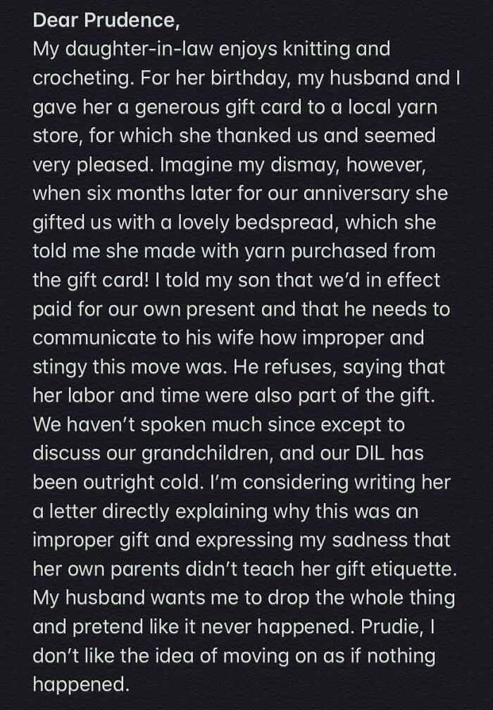 30 Entitled And Rude Relatives That Will Probably Make You Appreciate Your Family More By The End Of This List (New Pics) 30 Entitled And Rude Relatives That Will Probably Make You Appreciate Your Family More By The End Of This List (New Pics)