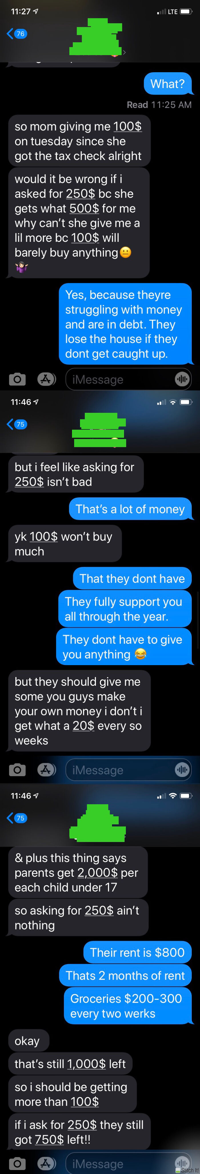 30 Entitled And Rude Relatives That Will Probably Make You Appreciate Your Family More By The End Of This List (New Pics) 30 Entitled And Rude Relatives That Will Probably Make You Appreciate Your Family More By The End Of This List (New Pics)