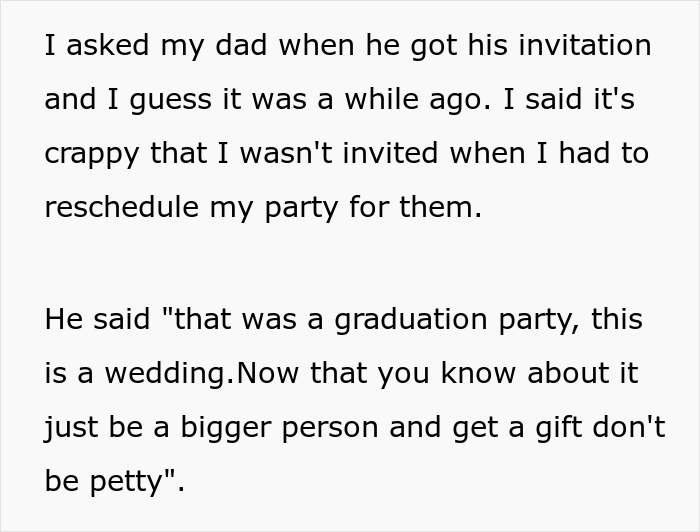“Would I Be The [Jerk] For Not Sending A Gift For A Wedding I Wasn’t Invited To?”