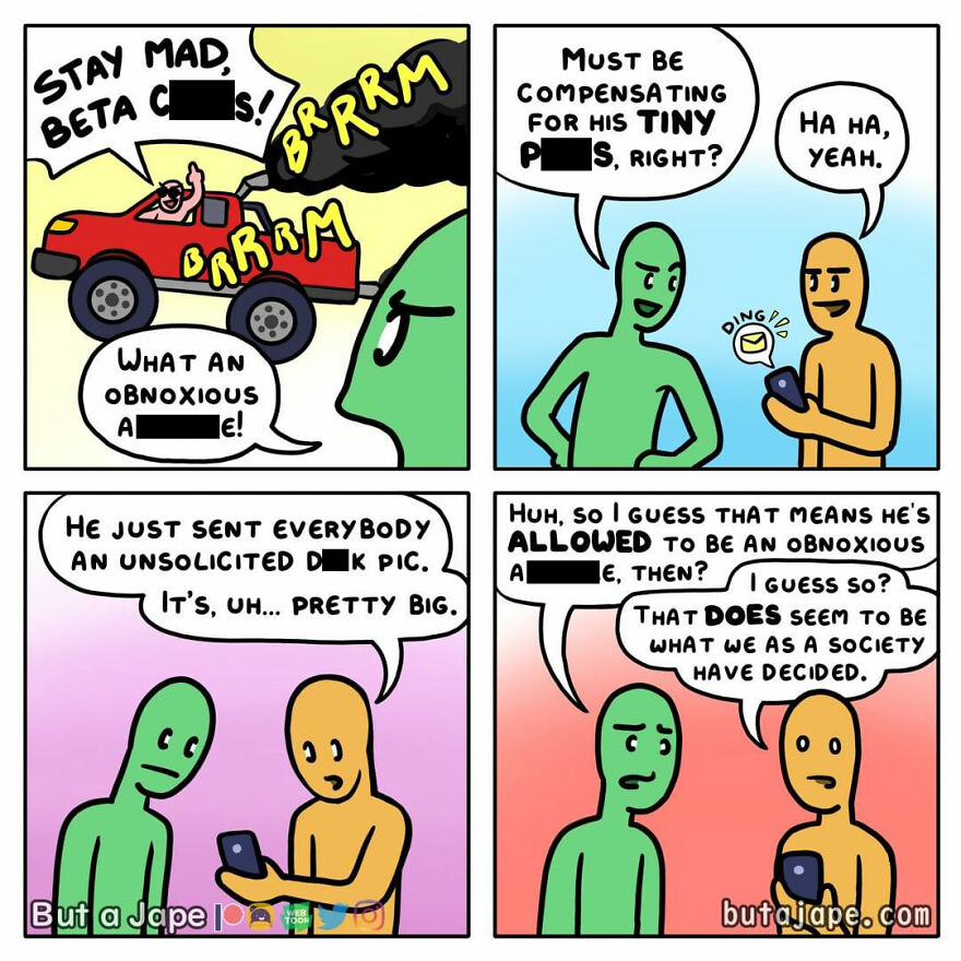 30 Humorous Comics Filled With Unexpected Endings And Creativity By “But a Jape” (New Pics) 30 Humorous Comics Filled With Unexpected Endings And Creativity By “But a Jape” (New Pics)